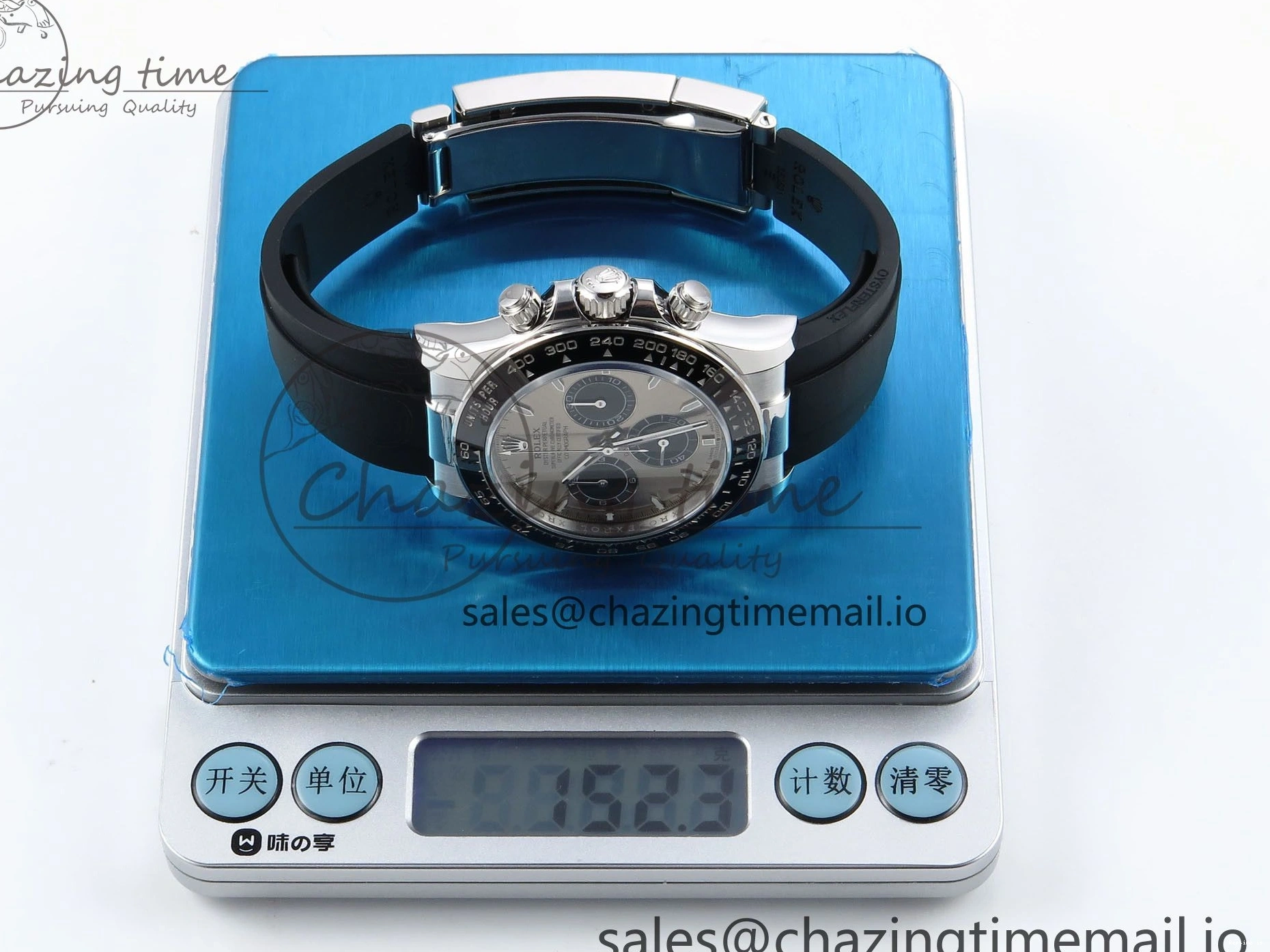 1226 WrinkleFree Daytona 126519 APSF 1:1 Best Edition Gray Dial on Oysterflex Strap SH4131 (Gain Weight) 1216